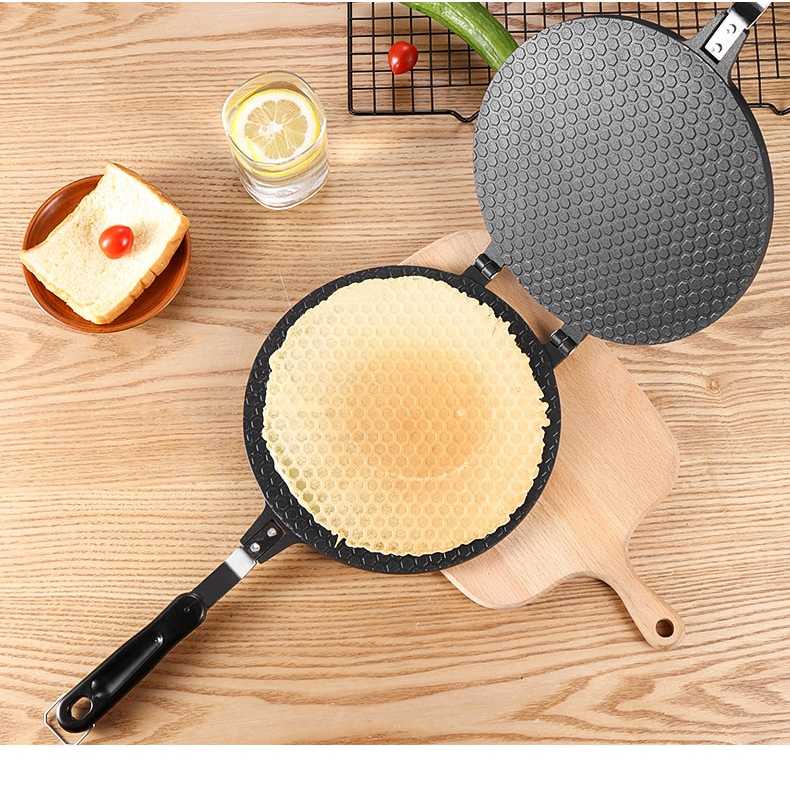 IDN TOOLS - CHANSUNRUN Cetakan Waffle Round Shape Dessert Mold - KJ-059