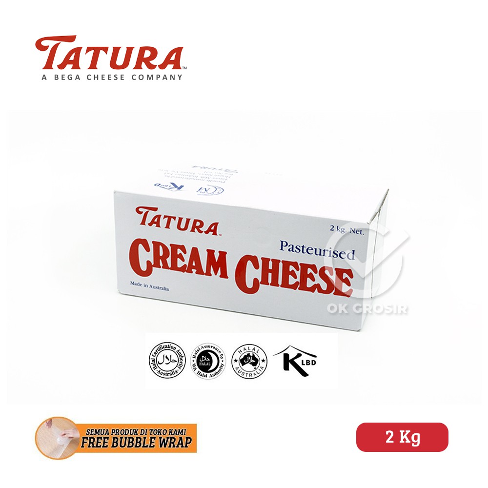 

Tatura Neufchatel Cream Cheese Pasteurisasi (2 Kg) KHUSUS GOSEND