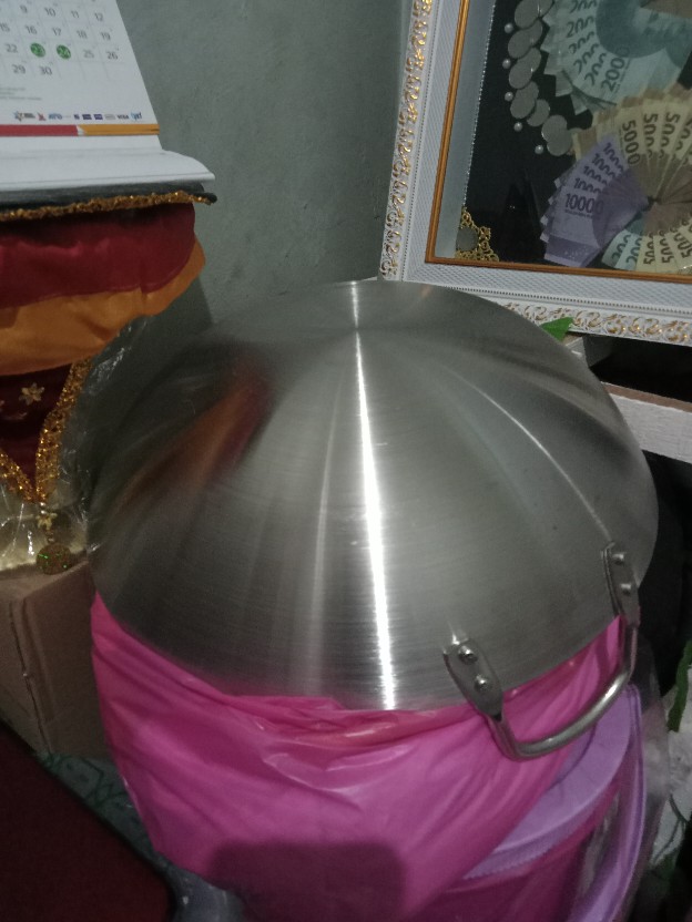 U 36cm Komodo Kuali Wajan Penggorengan Stainless Steel Diameter 36 Cm