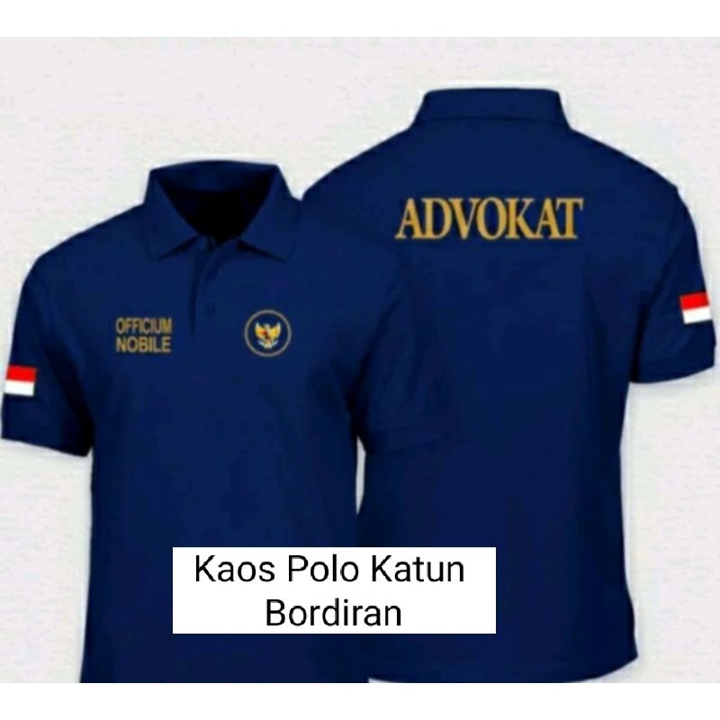 KAOS ADVOKAT SERAGAM ADVOKAT BAJU ADVOKAT HEM ADVOKAT FULL BORDIR.