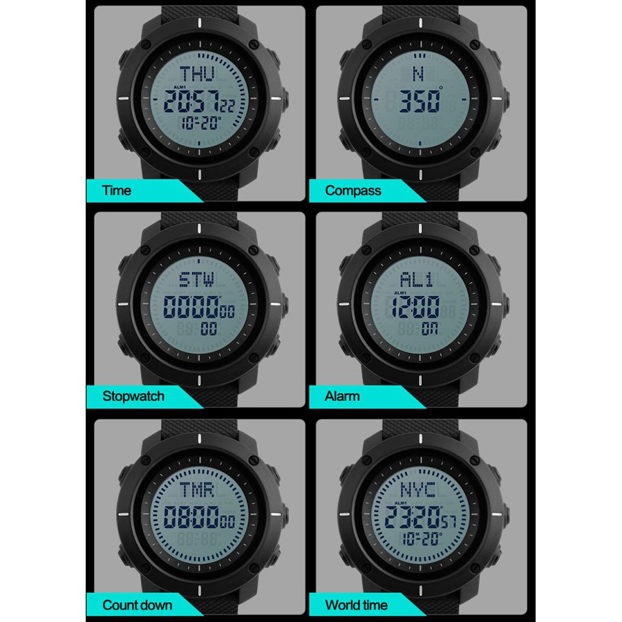 PROMO JAM SKMEI ORIGINAL SKMEI Compass 1216 Original - Jam Tangan Sport Outdoor Elite Anti Air