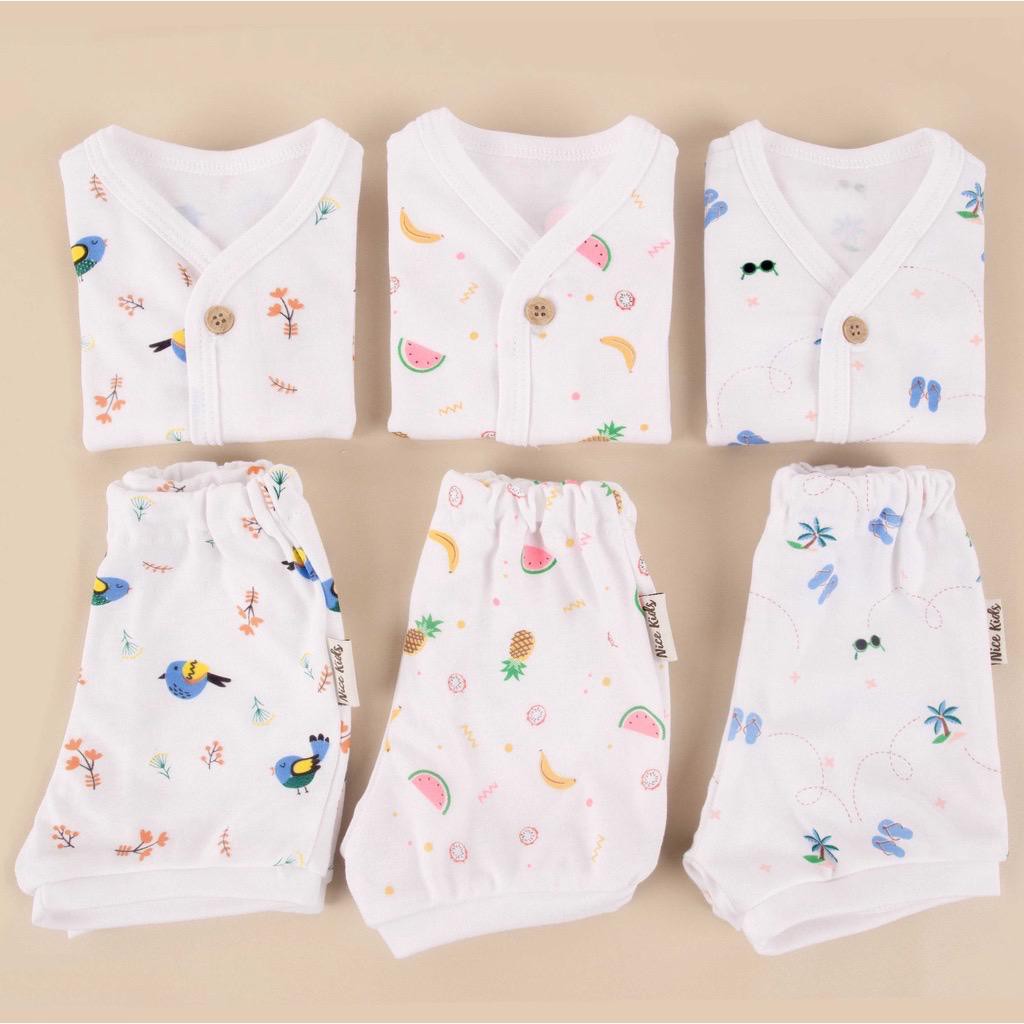 NICE KIDS SUMMER SHORT SLEEVE  &amp; LONG SHORT  SLEEVE Baby Pajamas Set (piyama bayi)