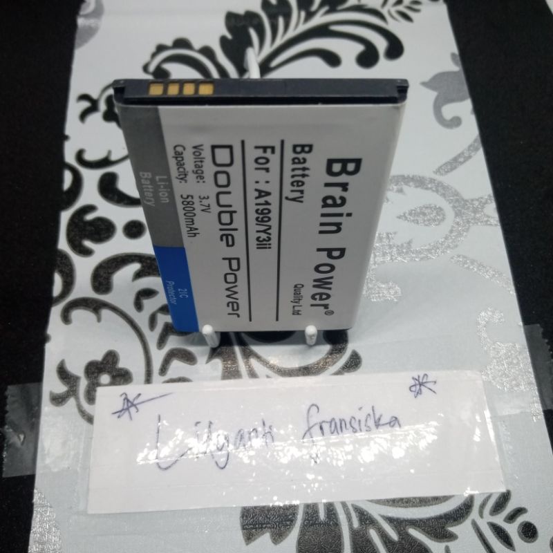 Batrai HUAWEI A199 HUAWEII Y3II Y3 II U20 LUA-U22 Y600 G610 G600 Batre HB505076RBC Baterai Original