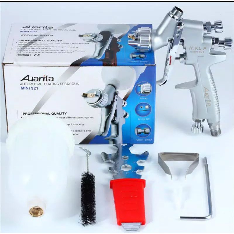 spraygun hvlp auarita h921