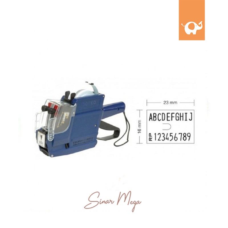 

Joyko Labeller MX-6600A / Mesin Alat Label Harga 10 Digits Murah