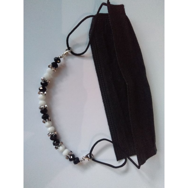 konektor Masker kristal/konektor masker hijab