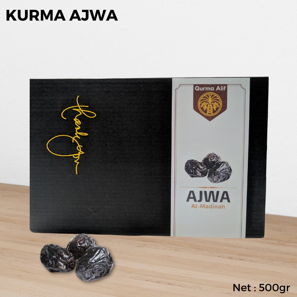 

Kurma Ajwa Premium Asli Madinah 500gr Kurma Anjuran Nabi Padang