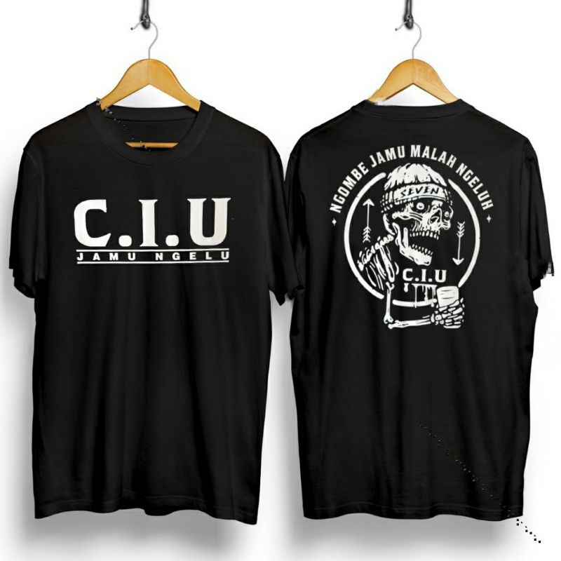 Kaos distro CIU / kaos CIU / kaos Gambar CIU / kaos Minuman CIU / kaos alkohol