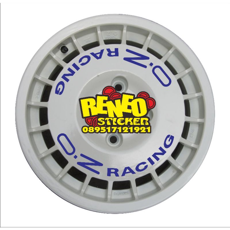 sticker velg oz racing rally piringan rims 14/15