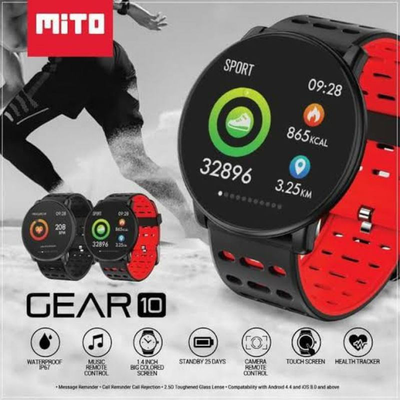Smartwatch Run Mito Gear 10