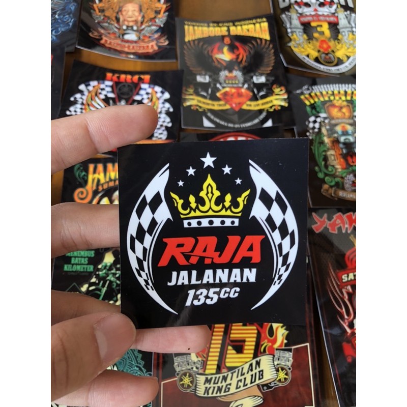 sticker touring RX King variasi stiker