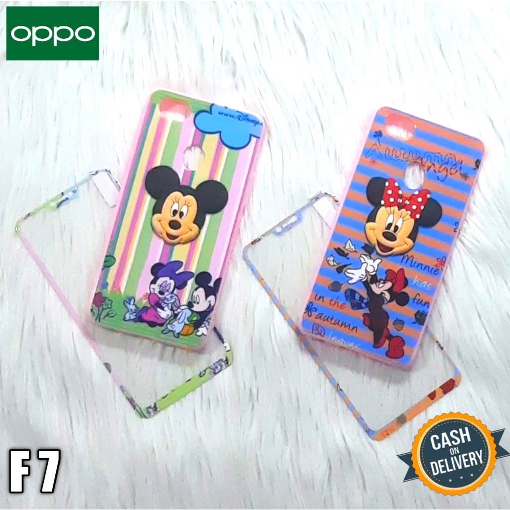 OPPO F7 CASE 360 BONEKA TIMBUL+TEMPERED GLASS