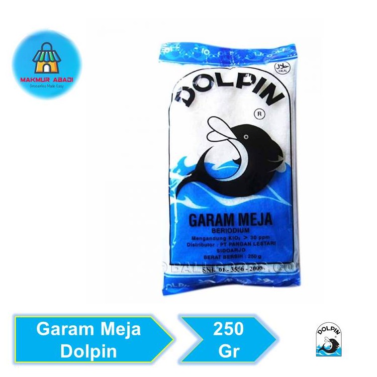 

Garam Merek Dolpin 250 Gr || Makmur Abadi Official Store