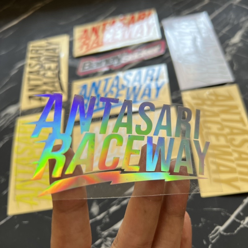 STICKER STIKER ANTASARI RACEWAY CUTTING