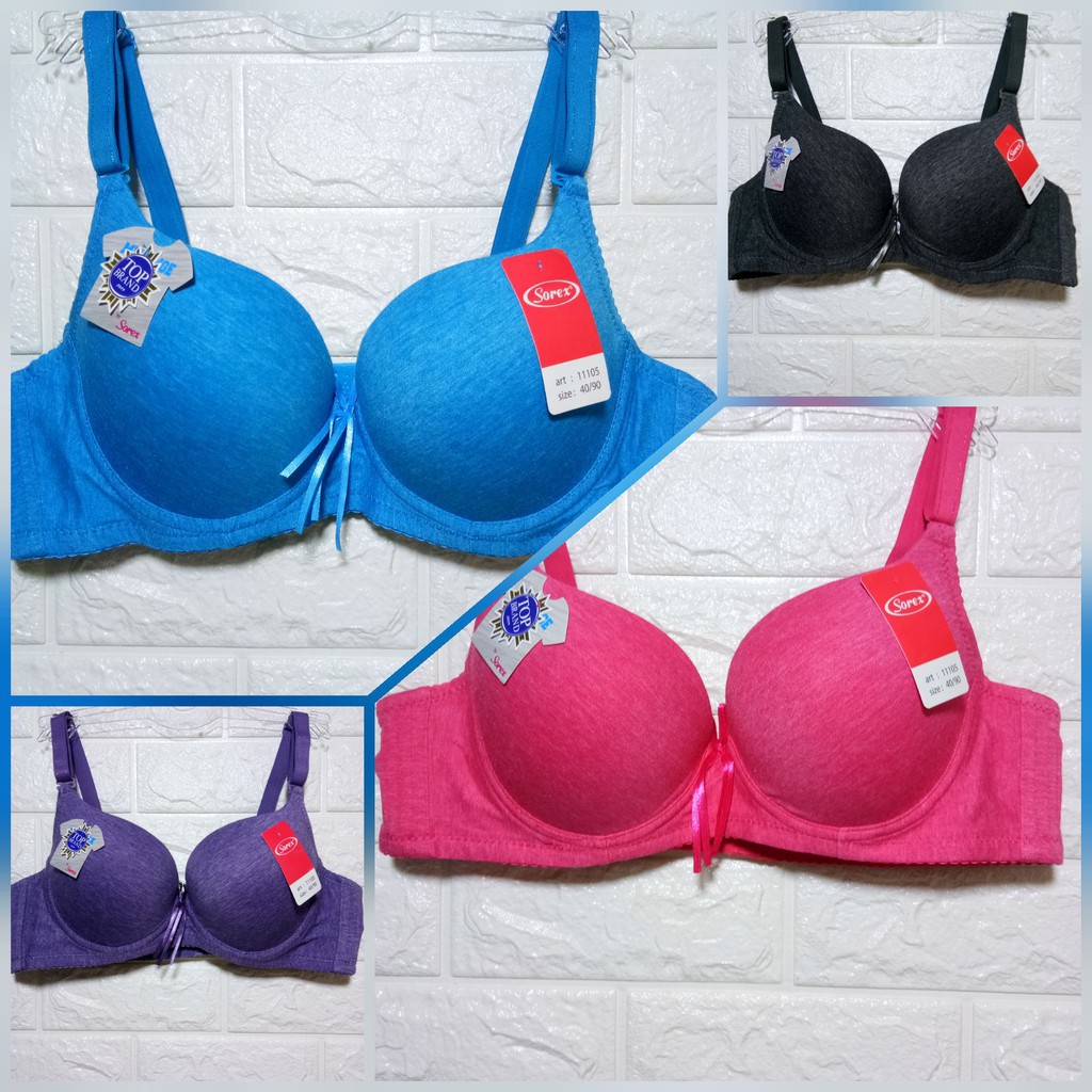 BH Sorex Kawat 11105 | Sorex Bra Busa Melange Collection Wanita Dewasa Sguna