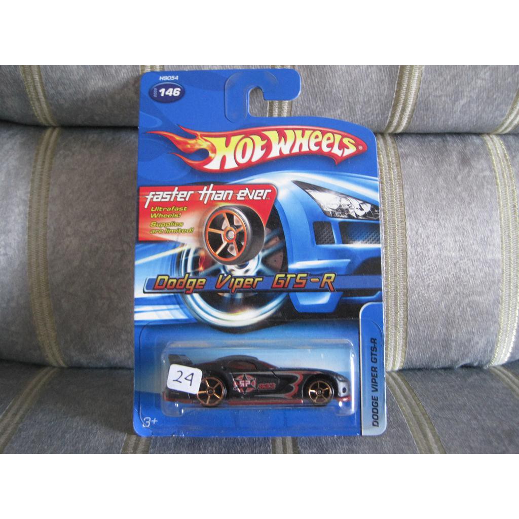 HOTWHEELS DODGE VIPER GTS R HITAM FTE FASTER THAN EVER