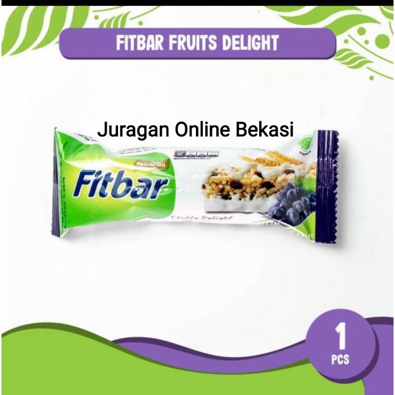 

Fitbar Fruit Delight Multigrain Bar 1 Pcs x 22 gr