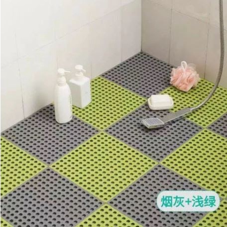 DISKON KARPET KAMAR MANDI ANTI SLIP POLKADOT KARPET ANTI LICIN DAPUR MAT NON SLIP Karpet Kamar Mandi Anti Licin 30x30CM