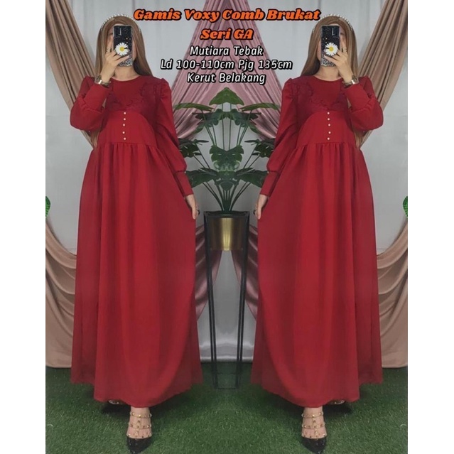 gamis brukat seri GB seri GA