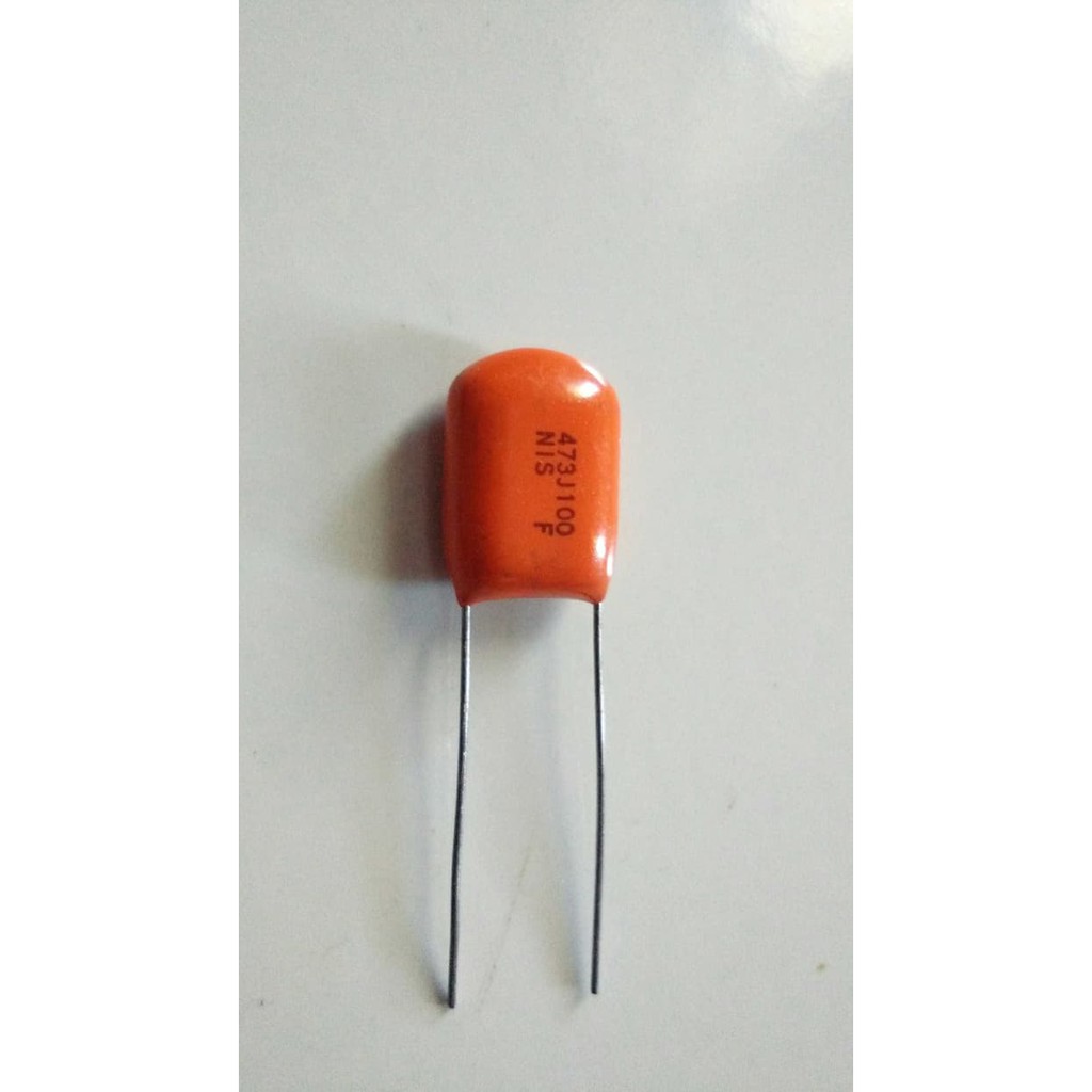 [Stok_Ready] Capasitor Tone Gitar Orange Drop Nissie Japan 473J 100V