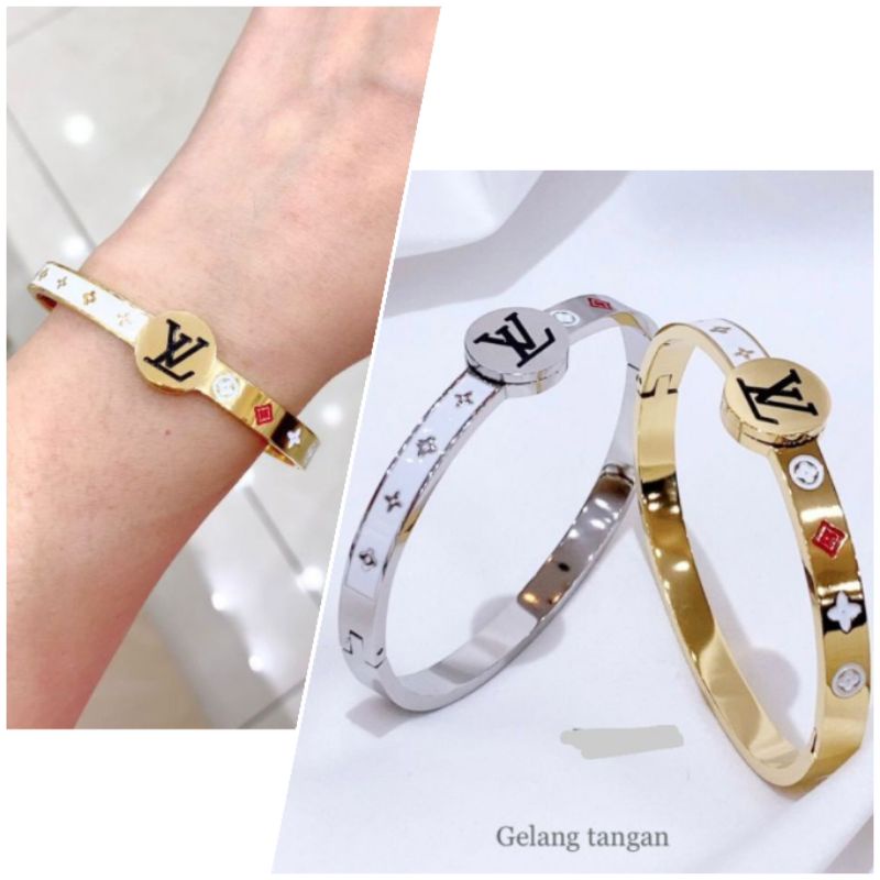 Gelang Titanium asli Premium Quality Anti karat Gelang Titanium Bracelet Stainless Steel 938