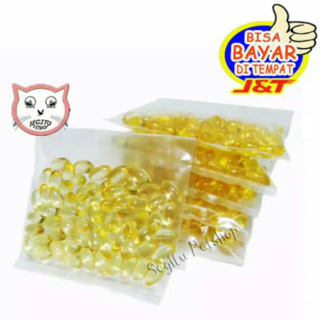 Minyak ikan Kucing 100 Pcs