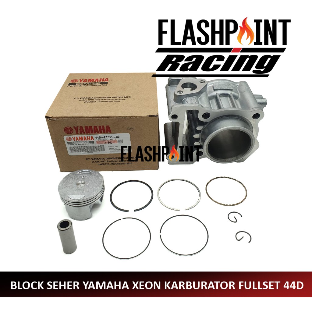 (BISA COD) BLOK SEHER BORING XEON OLD XEON KARBU XEON KODE 44D FULLSET PISTON KIT SET LENGKAP