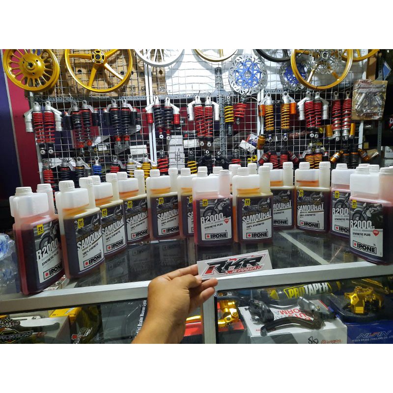 Oli samping 2tak samurai, ipone samoerai ninja, fiz, rx king