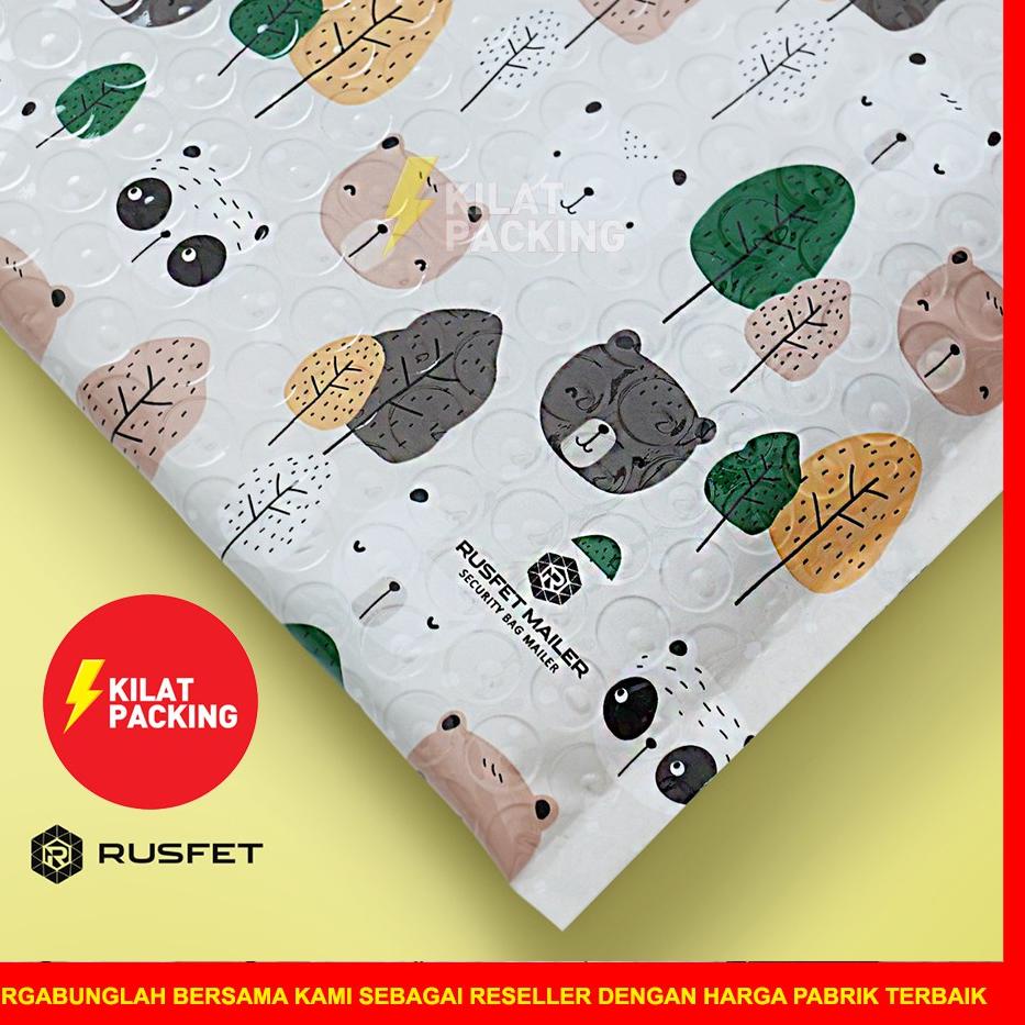 

NHR AMPLOP BUBBLE MURAH | BUBBLE MAILER | POLYBUBBLE RUSFET MURAH MOTIF ANIMAL DAN GLOW €↔ ¯
