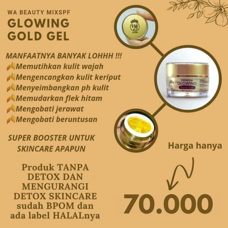 wasila cosmetik gold gel premium