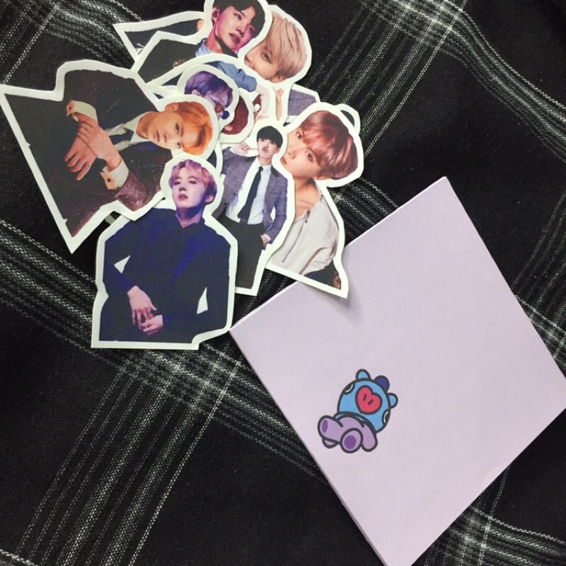 

MANG / MEMO PAD / KARAKTER CUTE MURAH / BT21 / ARMY BTS