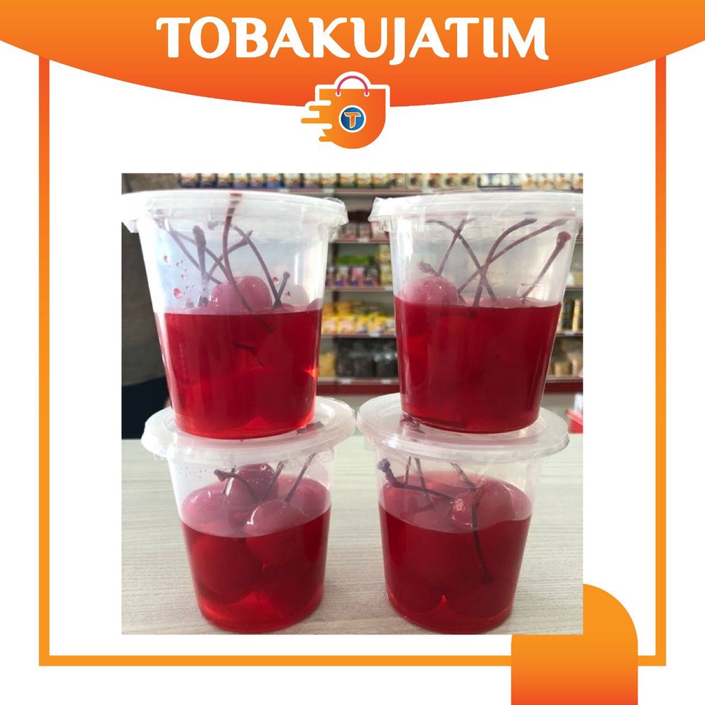 

(KHUSUS INSTANT GOJEK) Cherry Merah Tangkai 5pcs