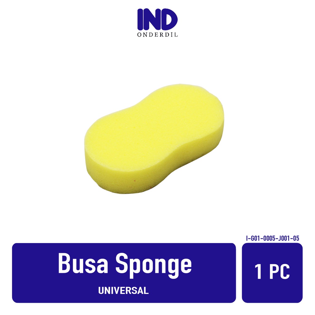 Busa-Spon-Sponge-Foam Tebal Untuk Cuci Motor-Mobil-Motor Model-Bentuk 8