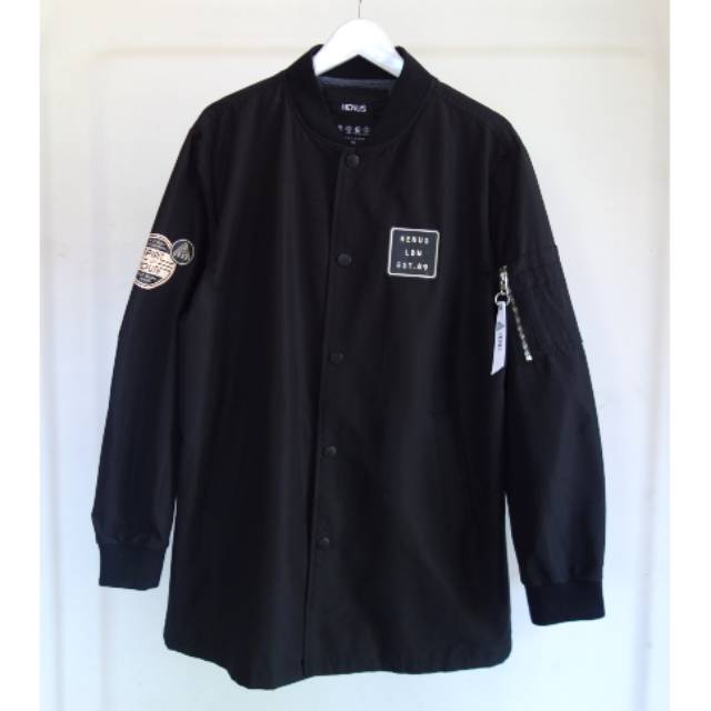 HENUS EDWIN Original Jaket Bomber Panjang Pria Fashion Outdoor Second Branded Preloved