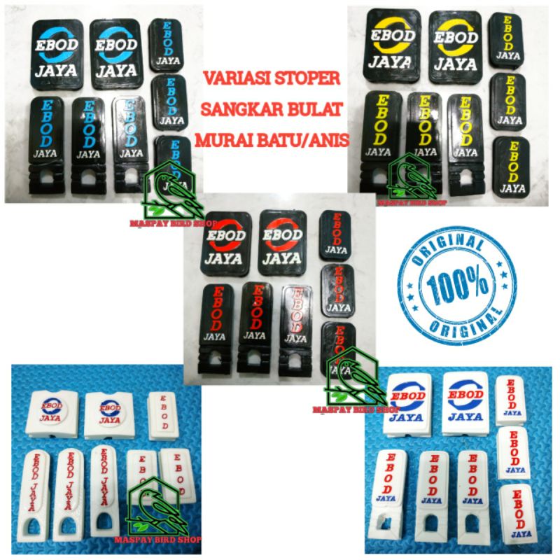 VARIASI STOPER ASESORIS SANGKAR MURAI BATU ANIS WAMBI SANGKAR BULAT EBOD JAYA ORIGINAL