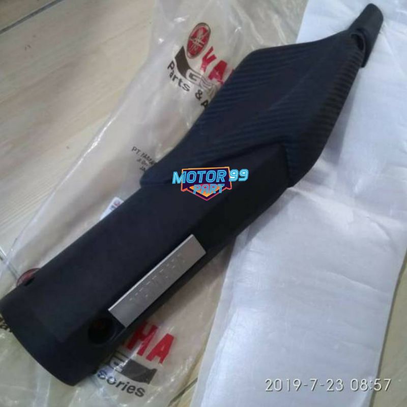 COVER TUTUP KNALPOT ASSY R15 V2 XABRE ORI YGP