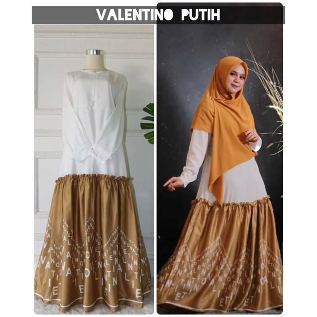 GAMIS VALENTINO MAXMARA MEWAH/ GAMIS PESTA /GAMIS MAXMARA/GAMIS ELEGANT
