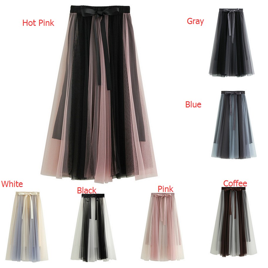  Rok  Maxi Wanita Model  Lipit  dan High Waist dengan Rok  Tutu 