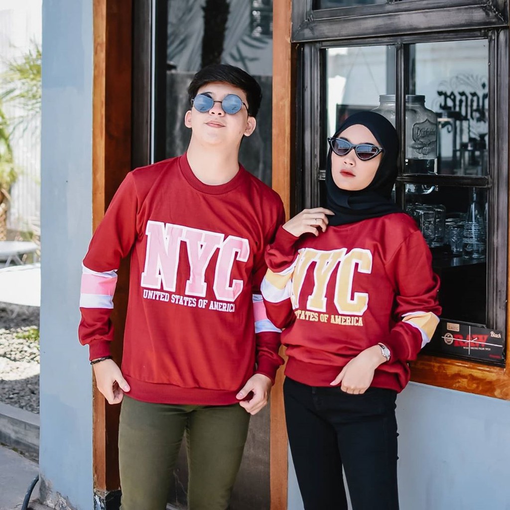SWEATER REMAJA WANITA KOREA CASUALNYC SWEATER ALL SIZE TRENDING STYLISH KECE MURAH KEREN