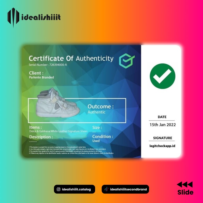 Sepatu Dolce & Gabana