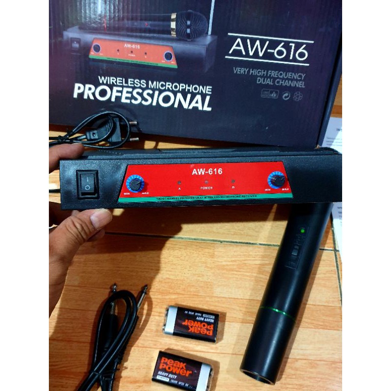 mic wireless double KENWOOD suara bagus dan jernih