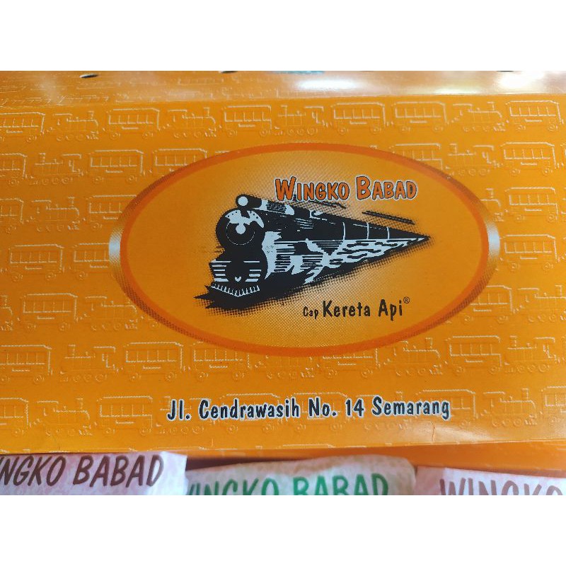 

Wingko babad cap kereta api D.Mulyono