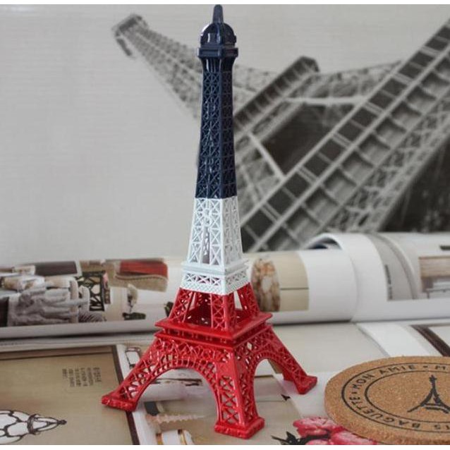 MINIATUR MENARA EIFFEL tower miniatur Eiffel Paris dengan CAT 3 WARNA