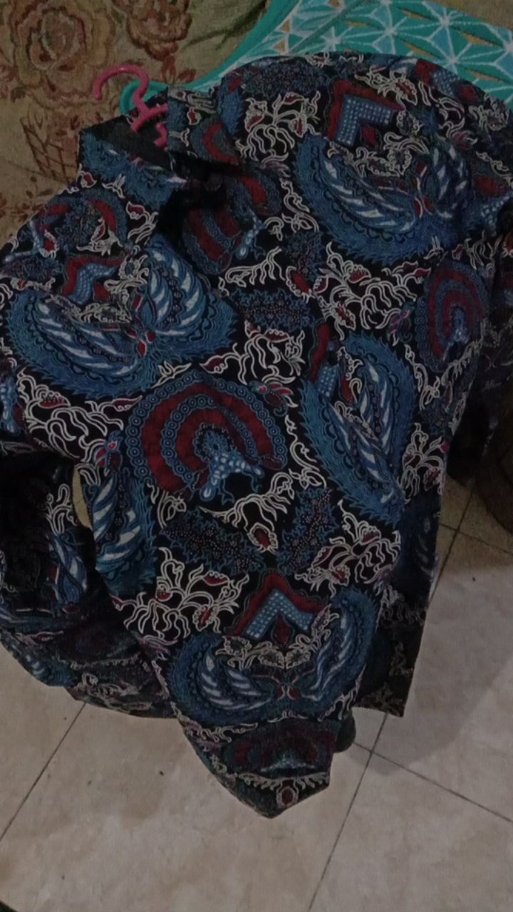 Batik Gondrowaru Abang Full Furing Katun Halus Baturaden Size M-xxl Asli Solo Termurah