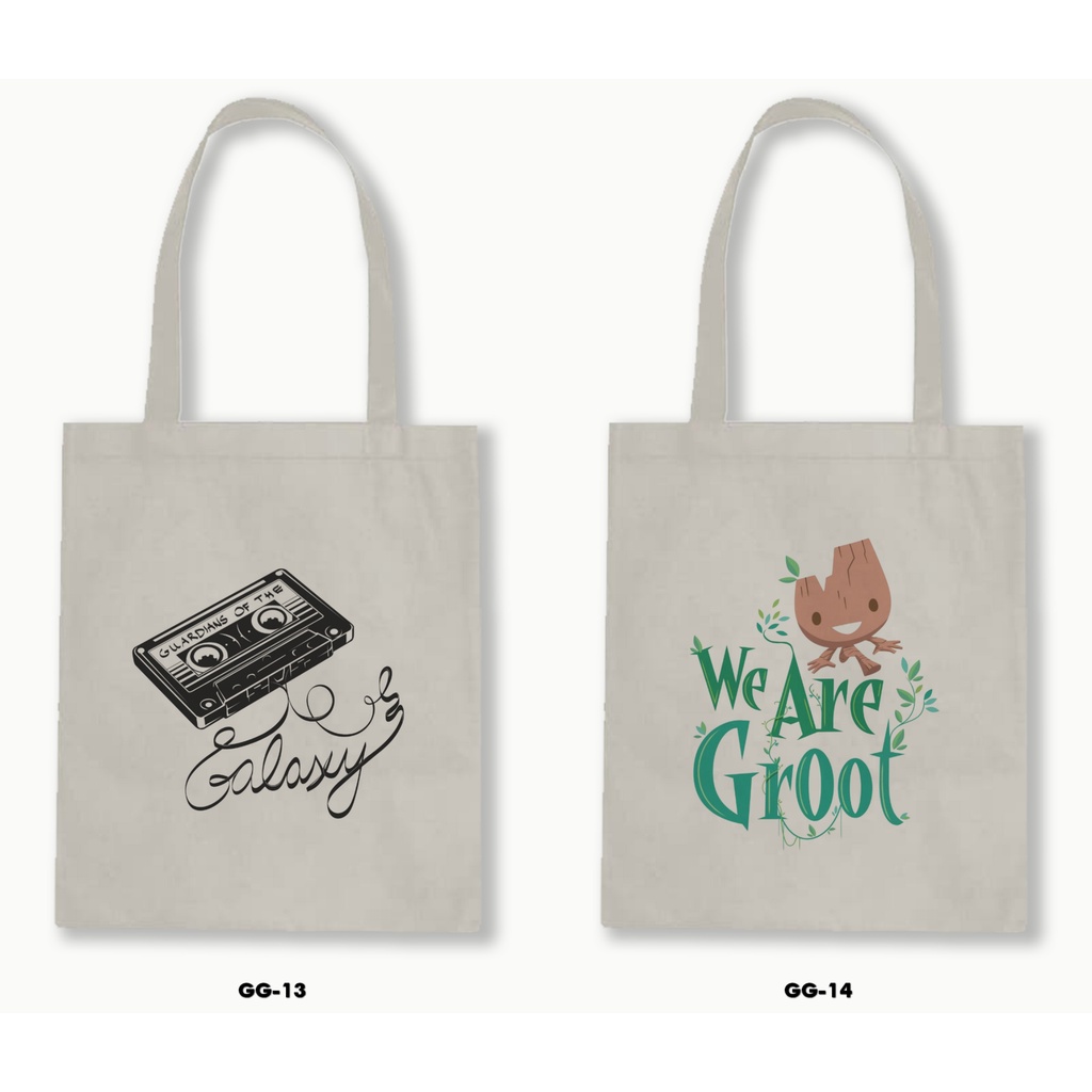 TOTE BAG BLACU  - GUARDIANS OF THE GALAXY .01