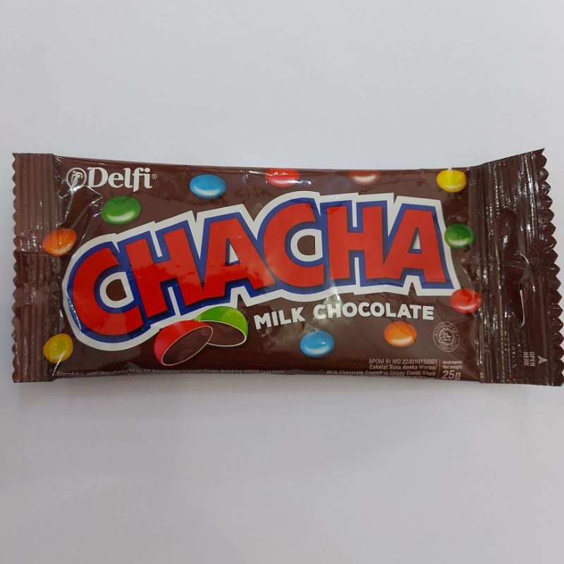 chacha milk chocolate 25gr