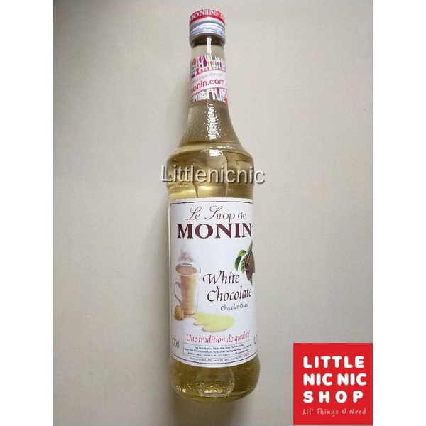 

MONIN SYRUP White Chocolate 70 CL (700ml) Chocolat Blanc