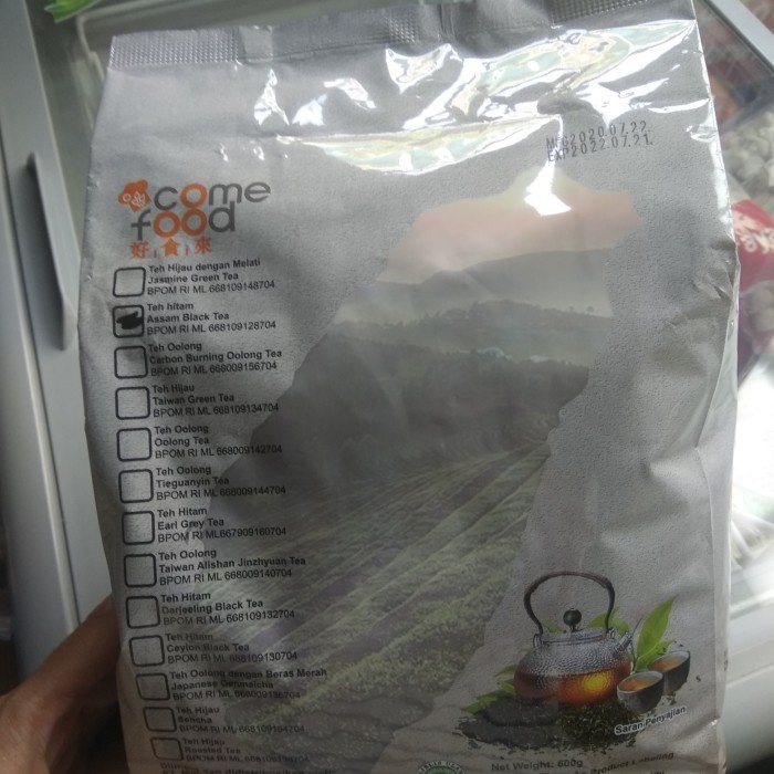 

(BISA COD) Black Tea Import Come Food