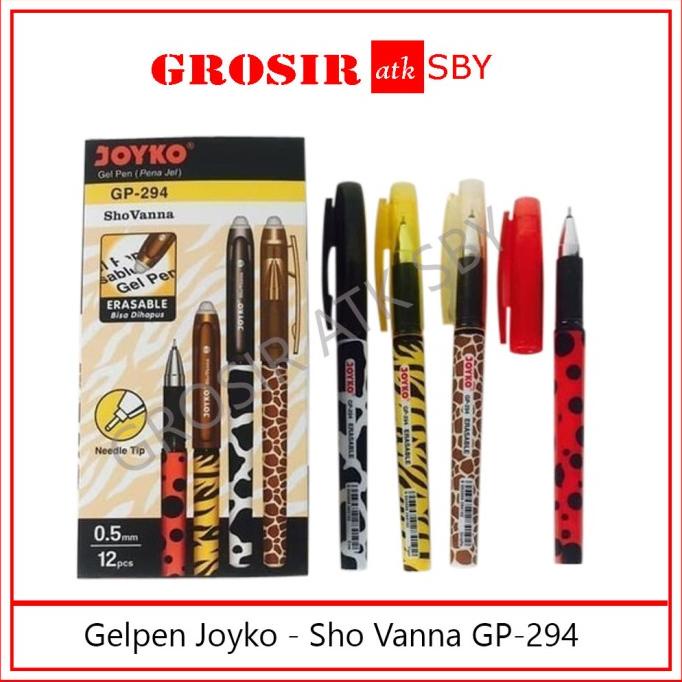 

Buruan serbu] Bolpoint / Bolpen Gel / Gelpen Joyko GP-294 (Bisa Dihapus)