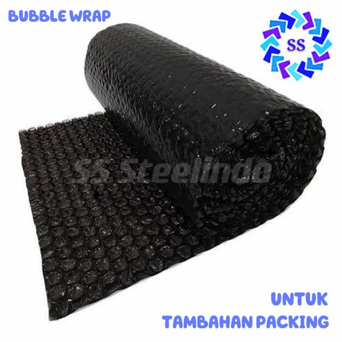 

BUBBLE WRAP HITAM UNTUK TAMBAHAN PACKING AMAN
